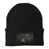 Basbo American Flag Camouflage Outdoor Antlers Elk Deer  Beanie thumb 0