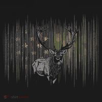 Basbo American Flag Camouflage Outdoor Antlers Elk Deer  Women's Hoodie thumb 2