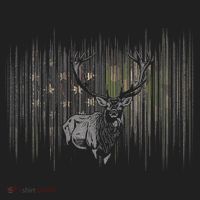 Basbo American Flag Camouflage Outdoor Antlers Elk Deer  Tumbler thumb 3