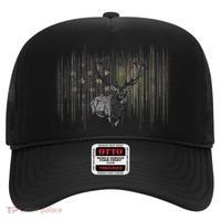 Basbo American Flag Camouflage Outdoor Antlers Elk Deer  Hat thumb 0