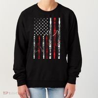 Bassoon American Flag 4th July Patriotic Music Women's Sweatshirt thumb 0