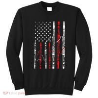 Bassoon American Flag 4th July Patriotic Music Sweatshirt thumb 0