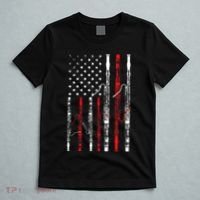 Bassoon American Flag 4th July Patriotic Music T-Shirt thumb 5