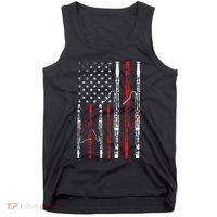 Bassoon American Flag 4th July Patriotic Music Tank Top thumb 0