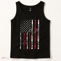 Bassoon American Flag 4th July Patriotic Music Tank Top thumb 2
