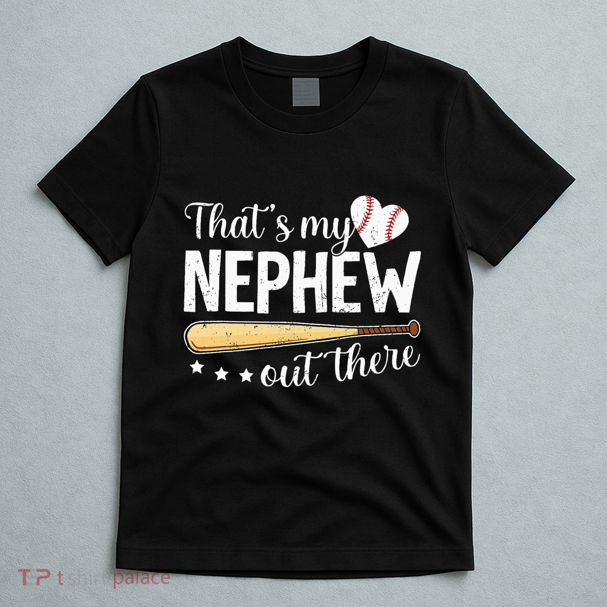 Baseball Aunt Funny ThatS My Nephew Out There Baseball T-Shirt