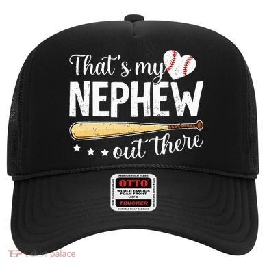 Baseball Aunt Funny ThatS My Nephew Out There Baseball Hat