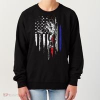 Baseball American Flag Pitcher Usa Pitching 4th Of July Gift Funny Gift Women's Sweatshirt thumb 0