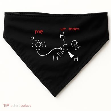 Backside Attack Funny Chemistry USA-Made Doggie Bandana