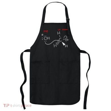 Backside Attack Funny Chemistry Apron