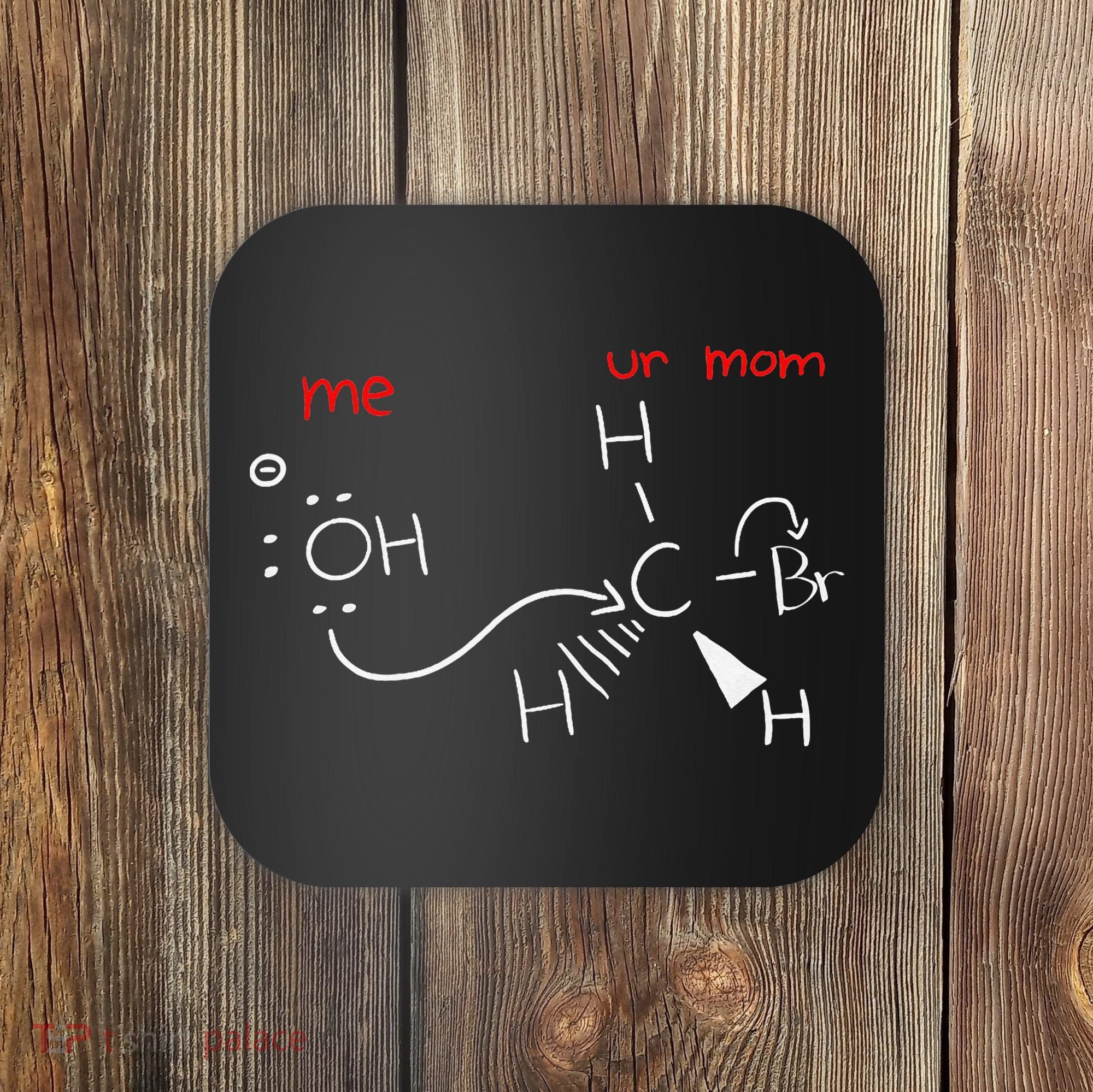Backside Attack Funny Chemistry Coaster