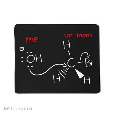 Backside Attack Funny Chemistry Mousepad