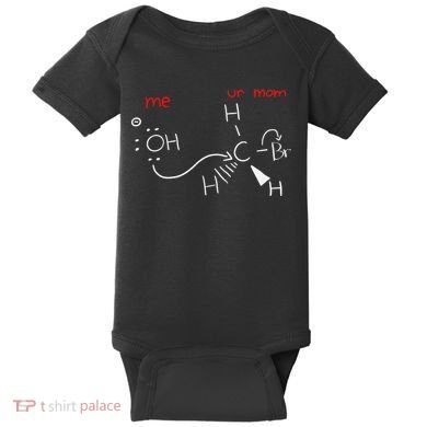 Backside Attack Funny Chemistry Baby Bodysuit