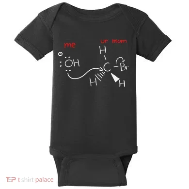 Backside Attack Funny Chemistry Baby Bodysuit