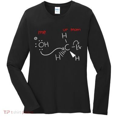 Backside Attack Funny Chemistry Women's Long Sleeve Shirt