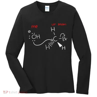 Backside Attack Funny Chemistry Women's Long Sleeve Shirt