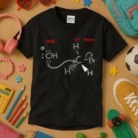 Backside Attack Funny Chemistry Kids T-Shirt thumb 3