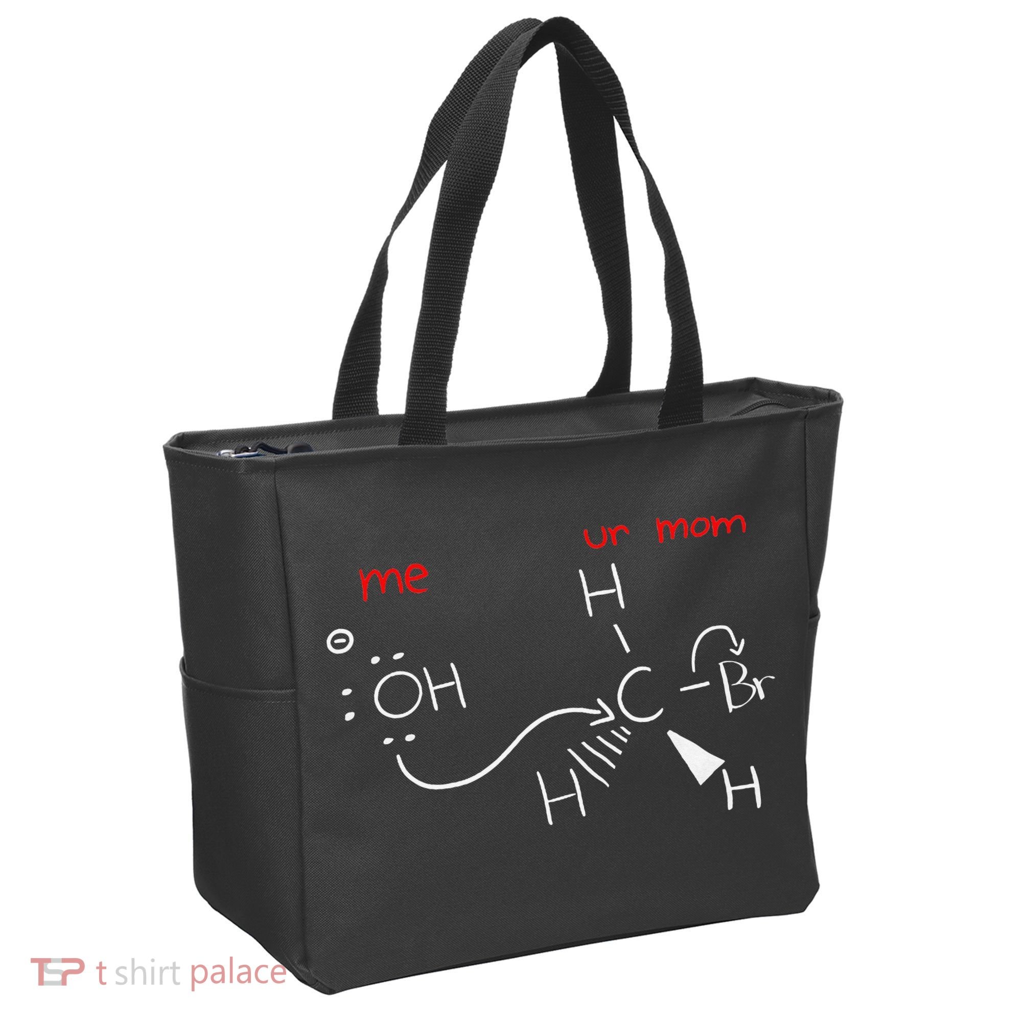 Backside Attack Funny Chemistry Tote Bag