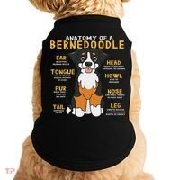 Bernedoodle Anatomy Funny Dog Mom Dad Cute Gift Doggie Tank thumb 0