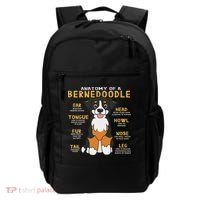 Bernedoodle Anatomy Funny Dog Mom Dad Cute Gift Backpack thumb 0