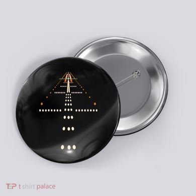 Best Airplane For  Aviation Aviator Flight Pilot Button