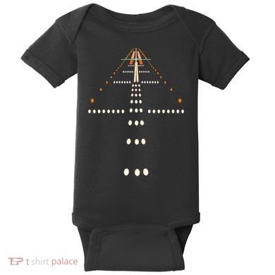Best Airplane For  Aviation Aviator Flight Pilot Baby Bodysuit