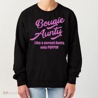 Bougie Aunty Fun Gift For Favorite Aunt Gift Women's Sweatshirt thumb 0