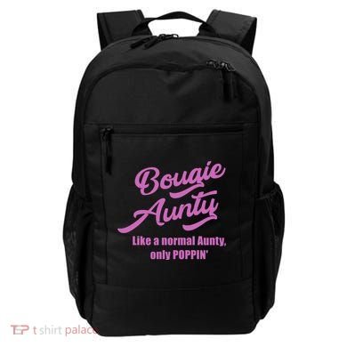 Bougie Aunty Fun Gift For Favorite Aunt Gift Backpack