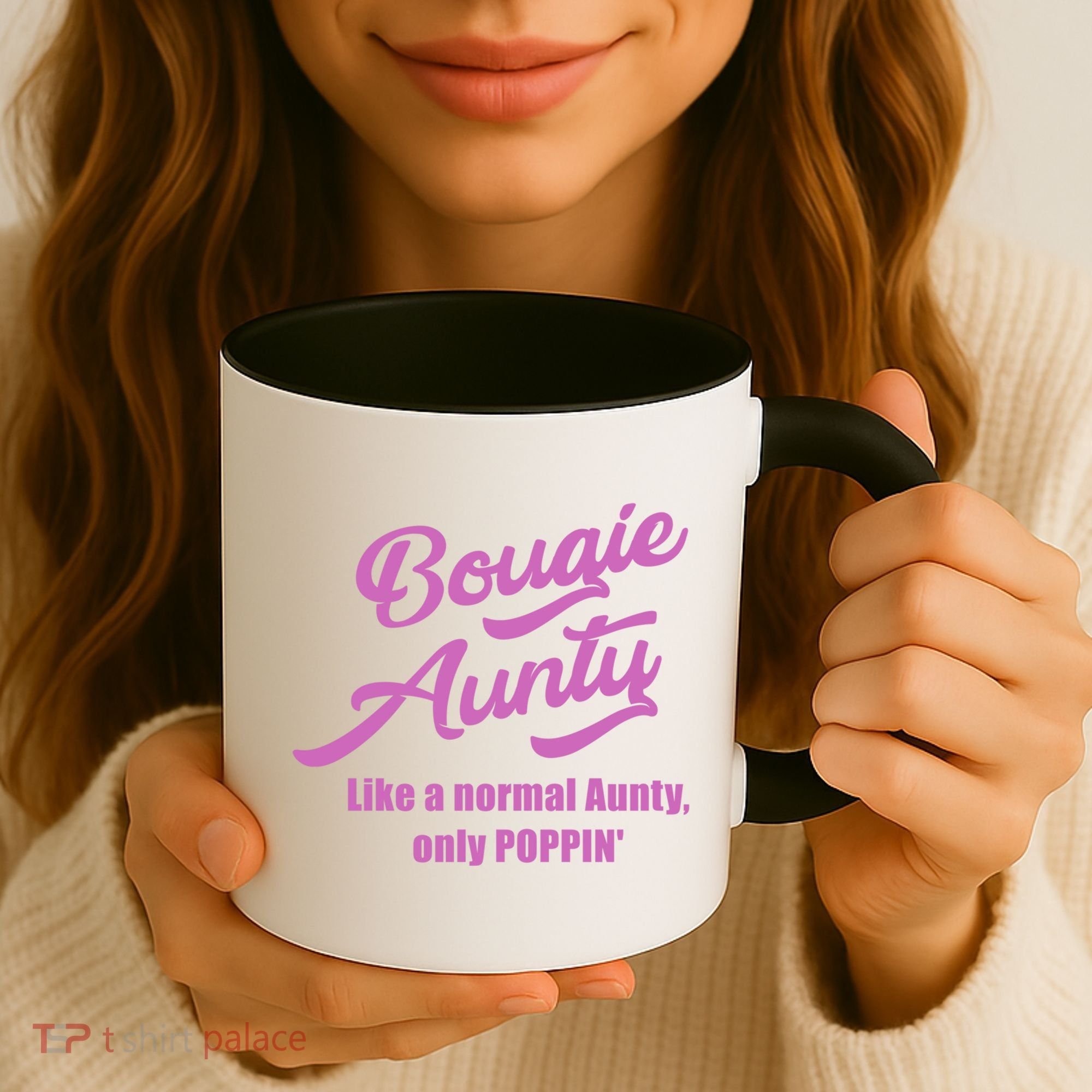 Bougie Aunty Fun Gift For Favorite Aunt Gift Coffee Mug
