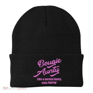 Bougie Aunty Fun Gift For Favorite Aunt Gift Beanie