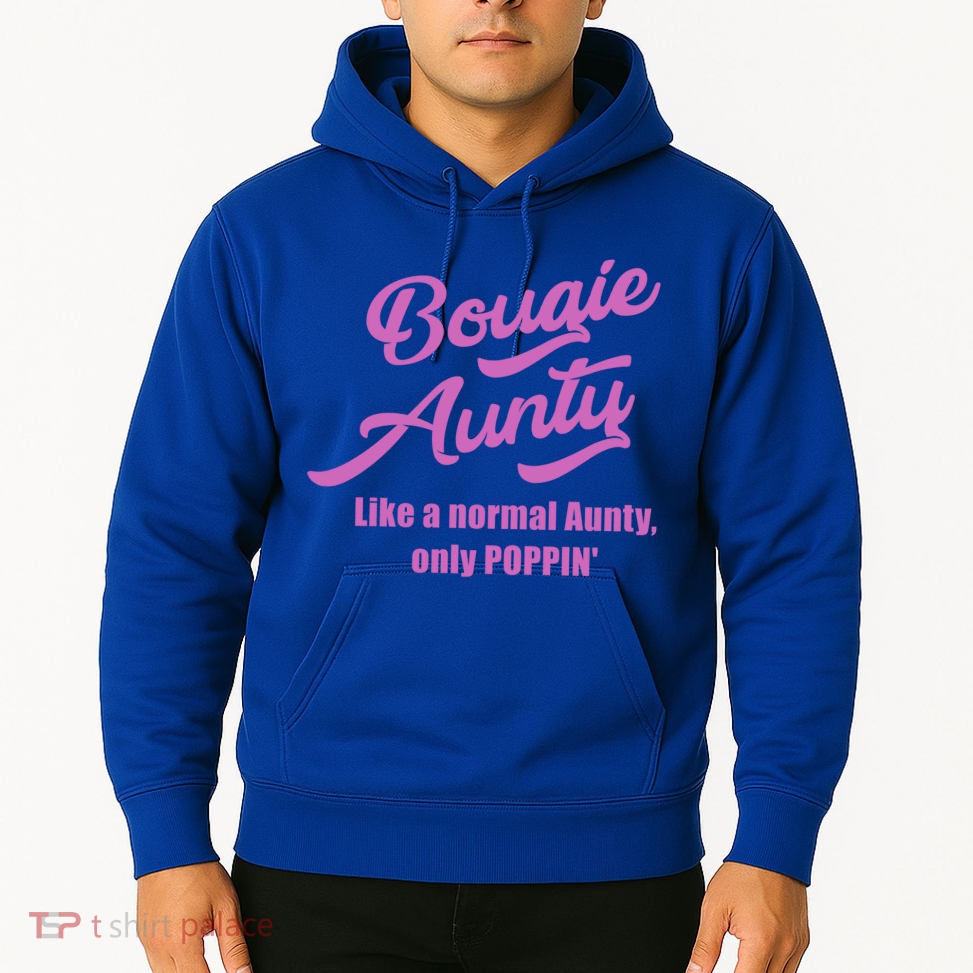Bougie Aunty Fun Gift For Favorite Aunt Gift Hoodie