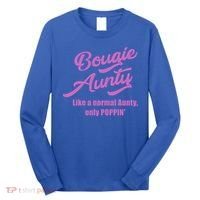 Bougie Aunty Fun Gift For Favorite Aunt Gift Long Sleeve Shirt thumb 0