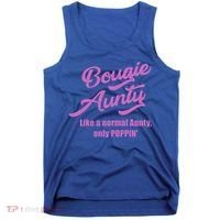 Bougie Aunty Fun Gift For Favorite Aunt Gift Tank Top thumb 0
