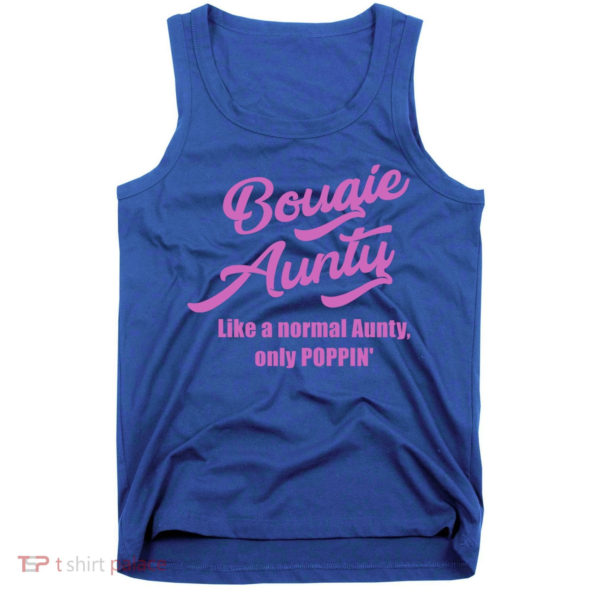 Bougie Aunty Fun Gift For Favorite Aunt Gift Tank Top
