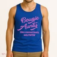 Bougie Aunty Fun Gift For Favorite Aunt Gift Tank Top thumb 3