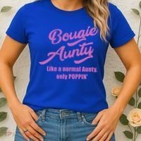 Bougie Aunty Fun Gift For Favorite Aunt Gift Women's T-Shirt thumb 2