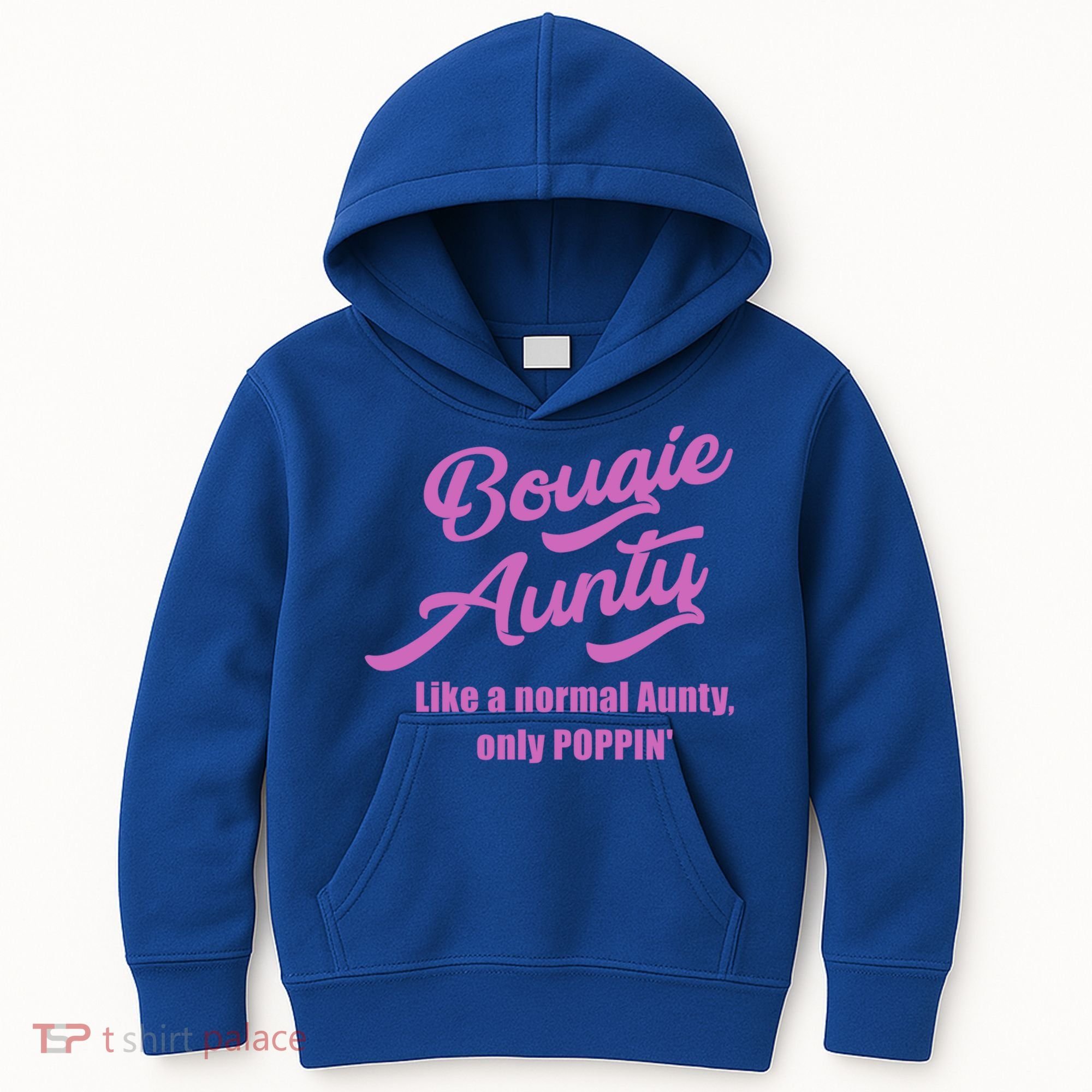 Bougie Aunty Fun Gift For Favorite Aunt Gift Kids Hoodie