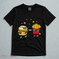 Burger And Fries Friends Cheeseburger Hamburger T-Shirt thumb 5