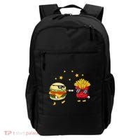 Burger And Fries Friends Cheeseburger Hamburger Backpack thumb 0