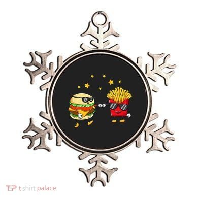 Burger And Fries Friends Cheeseburger Hamburger Ornament