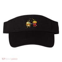 Burger And Fries Friends Cheeseburger Hamburger Visor thumb 0