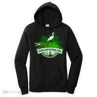 Bird And Florida Alligator Of Everglades National Park Women's Hoodie thumb 0