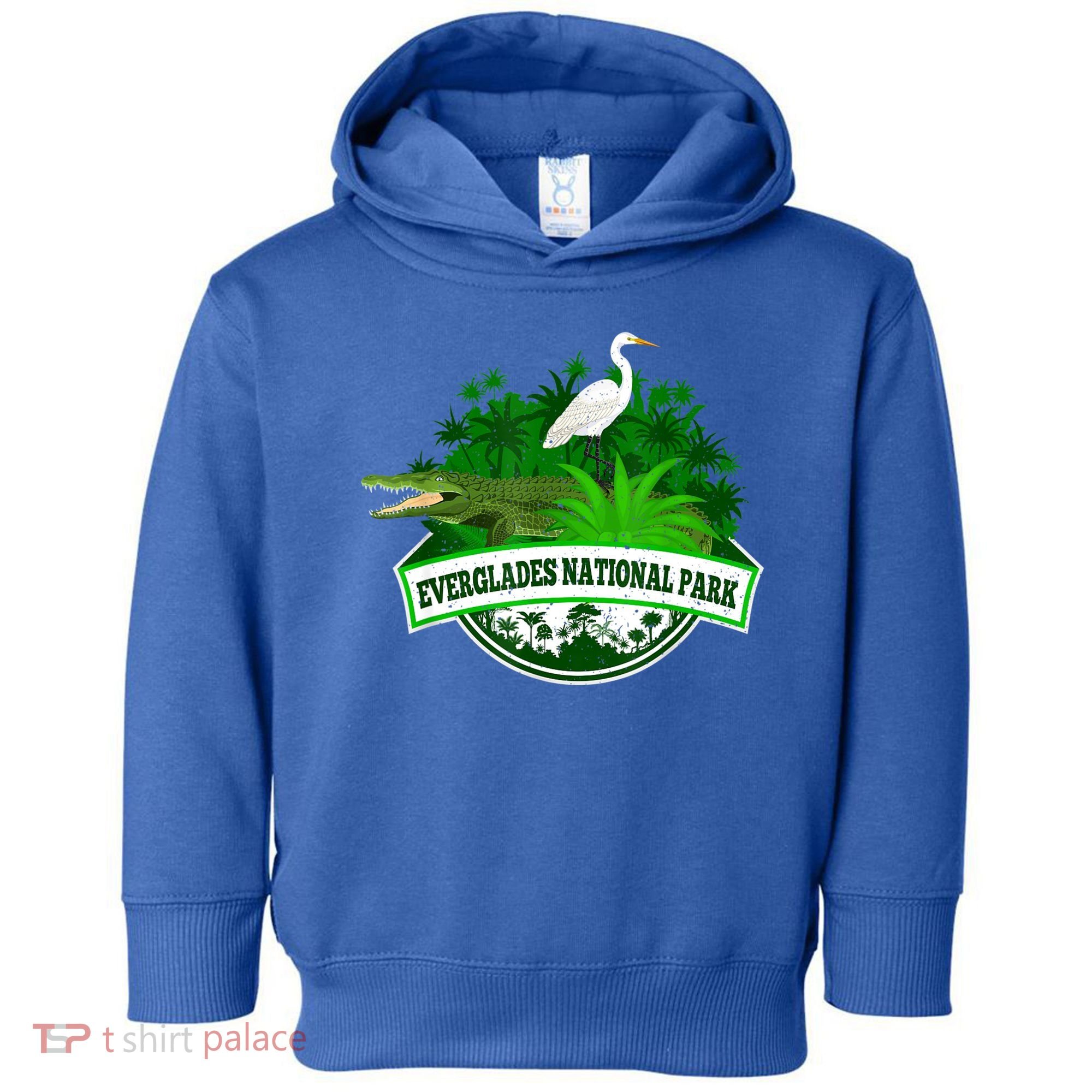 Bird And Florida Alligator Of Everglades National Park Toddler Hoodie