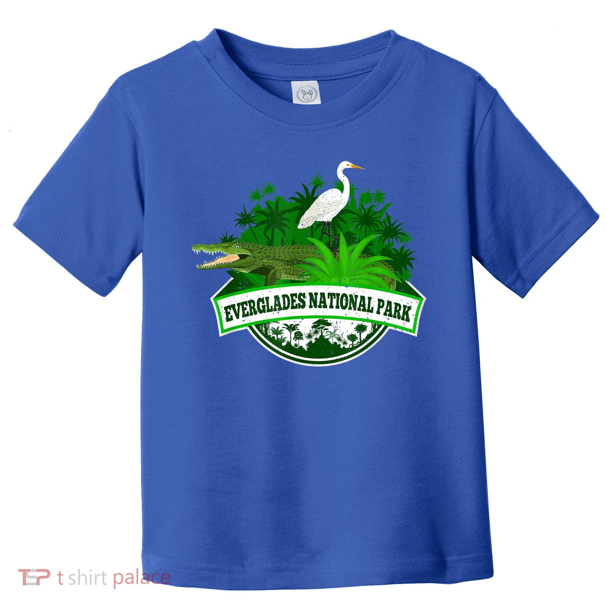 Bird And Florida Alligator Of Everglades National Park Toddler T-Shirt