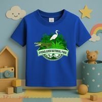 Bird And Florida Alligator Of Everglades National Park Toddler T-Shirt thumb 3
