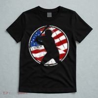 Baseball American Flag Vintage Baseball T-Shirt thumb 5