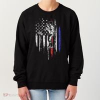 Baseball American Flag Pitcher Usa Pitching 4th Of July Gift Women's Sweatshirt thumb 0