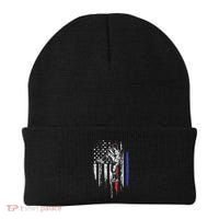 Baseball American Flag Pitcher Usa Pitching 4th Of July Gift Beanie thumb 0