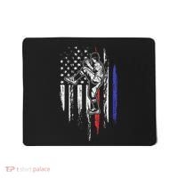 Baseball American Flag Pitcher Usa Pitching 4th Of July Gift Mousepad thumb 0