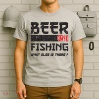 Beer And Fishing What Else Is There Funny Fishing Meme T-Shirt thumb 6
